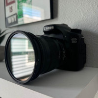 Canon 70D w/ Sigma 17-70 and ND filter